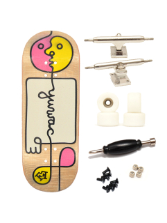 Finga dřevěný fingerboard profesionální - Design - Yuwac 34mm