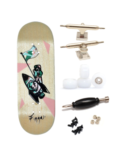 Finga dřevěný fingerboard - Design - Astronaut