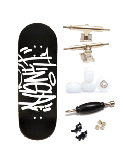 Finga dřevěný fingerboard - Design - Tag černá